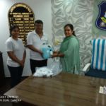 Sanitizer Distributed to "Corona Warriors - Police officers"